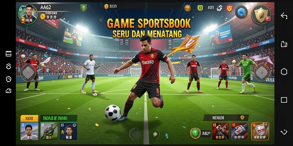 Tampilan gameplay main taruhan olahraga yang seru dan interaktif.