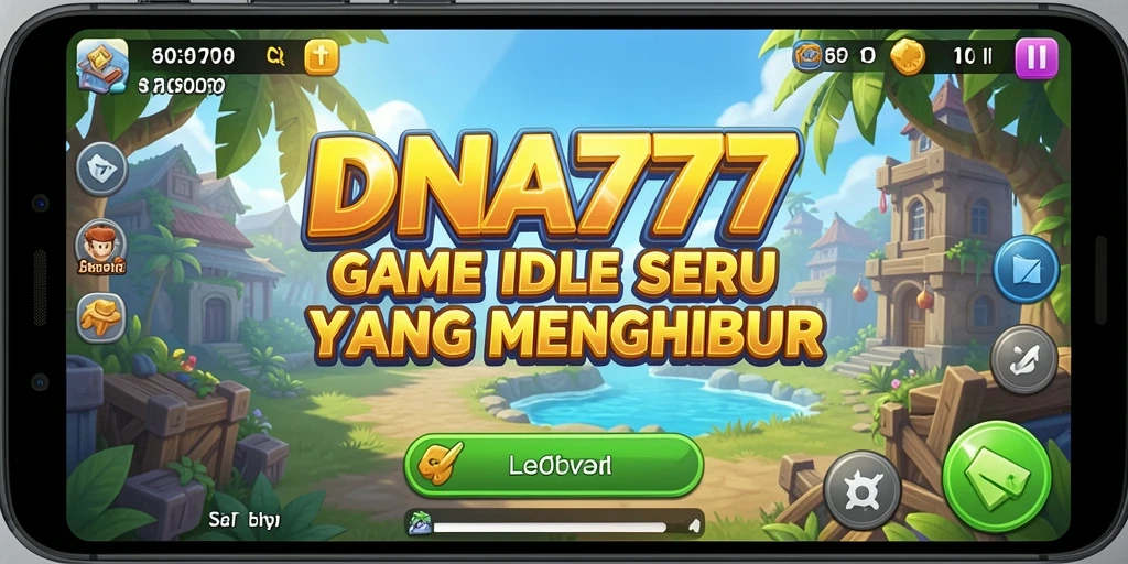 Tampilan gameplay Idle yang menarik dan interaktif di DNA777.