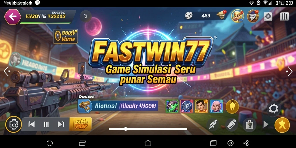 Screenshot gameplay <strong>FASTWIN77</strong> dengan grafik menawan dan misi menarik.
