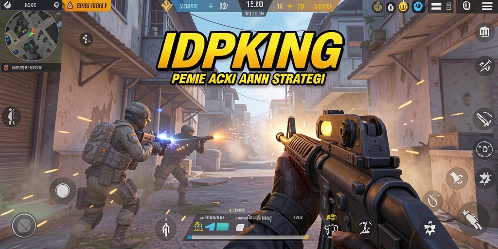 Tangkapan layar gameplay menampilkan aksi seru dalam IDPKING.