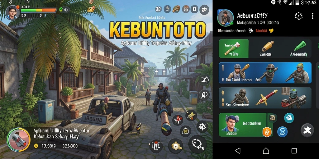 Tampilan antarmuka KEBUNTOTO yang intuitif dan fungsional.
