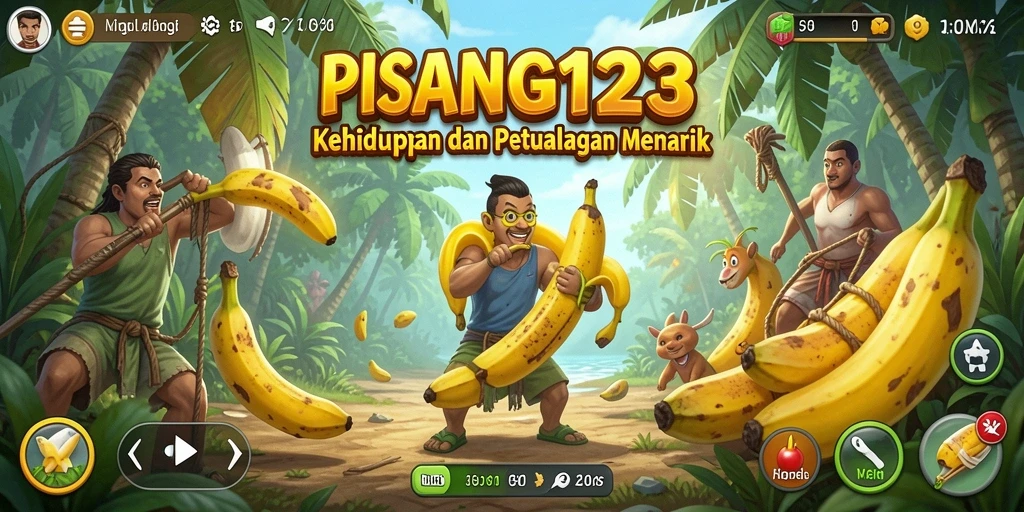 Tampilan gameplay PISANG123 yang menarik dan interaktif.
